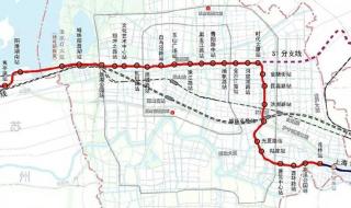 苏州2035经昆山有几条地铁联上海 苏州地铁规划图